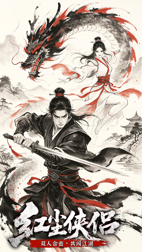 侠者风华录-水墨风放置武侠手游截图