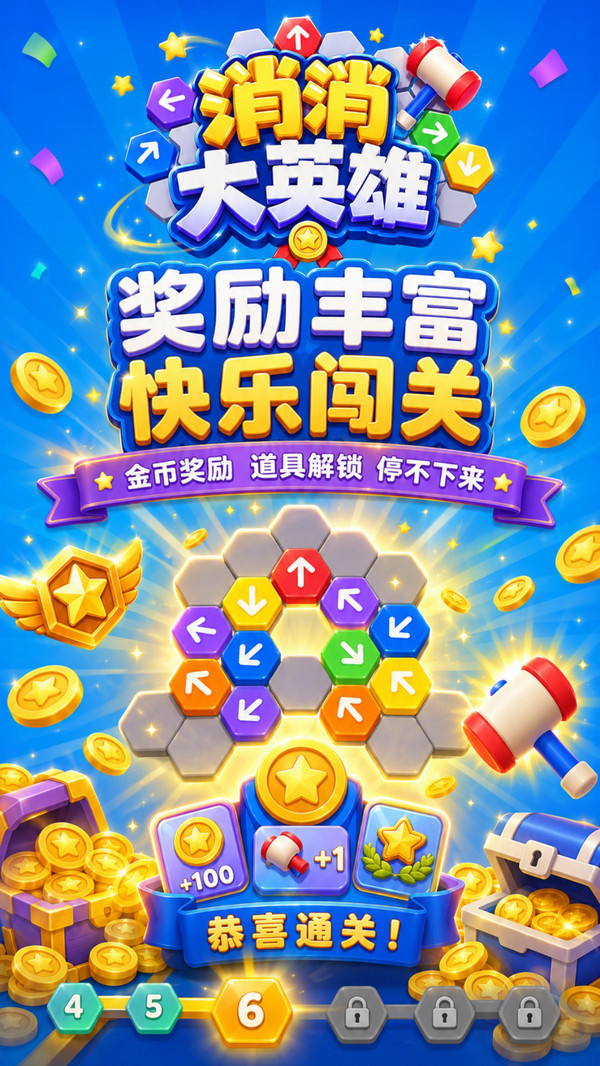 消消大英雄截图