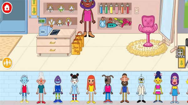 托卡小镇少女装扮-奇妙创意世界截图