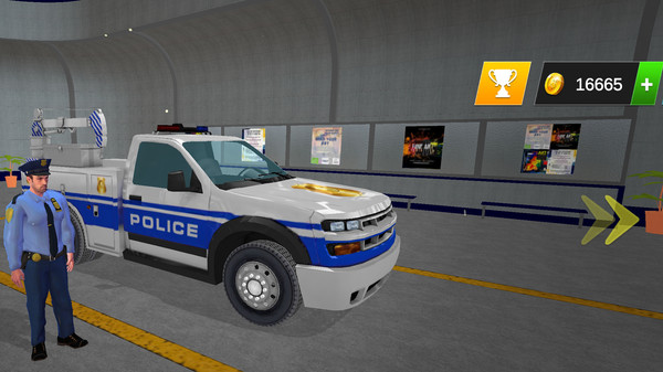 警车巡逻驾驶截图
