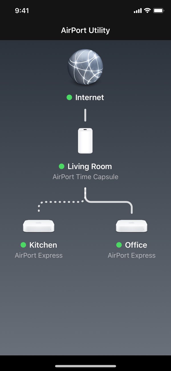 AirPort 实用工具截图