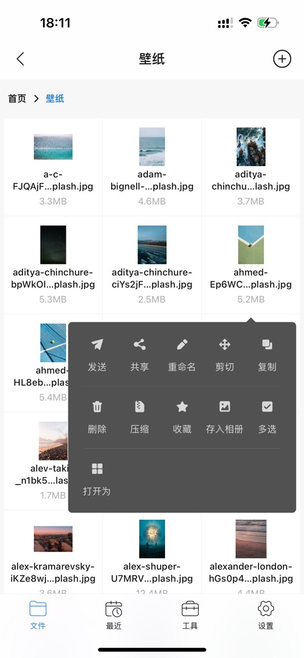 瞳环文件管家截图