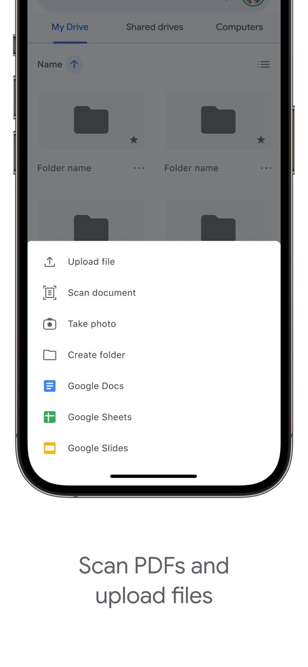 Google 云端硬盘截图