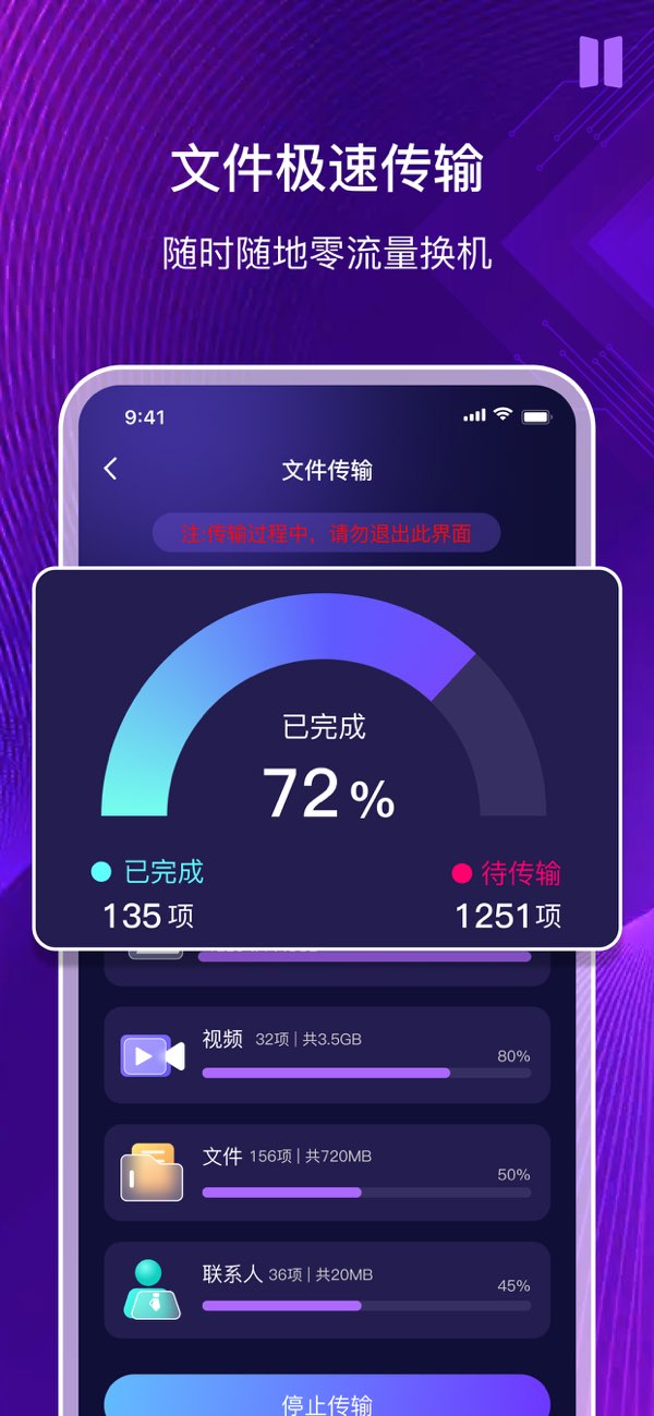 手机同步换机助手截图