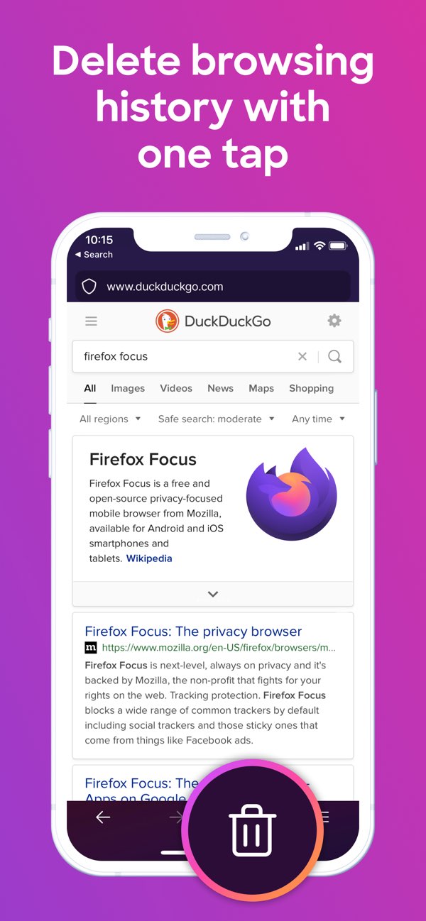 Firefox Focus截图