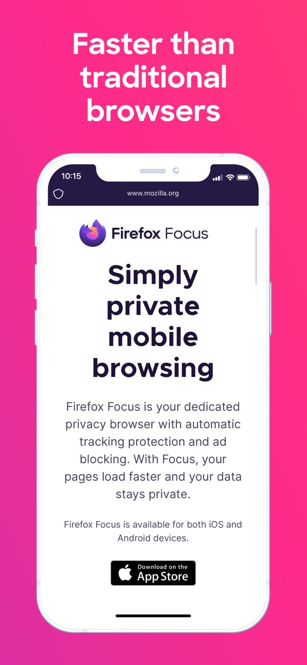 Firefox Focus截图