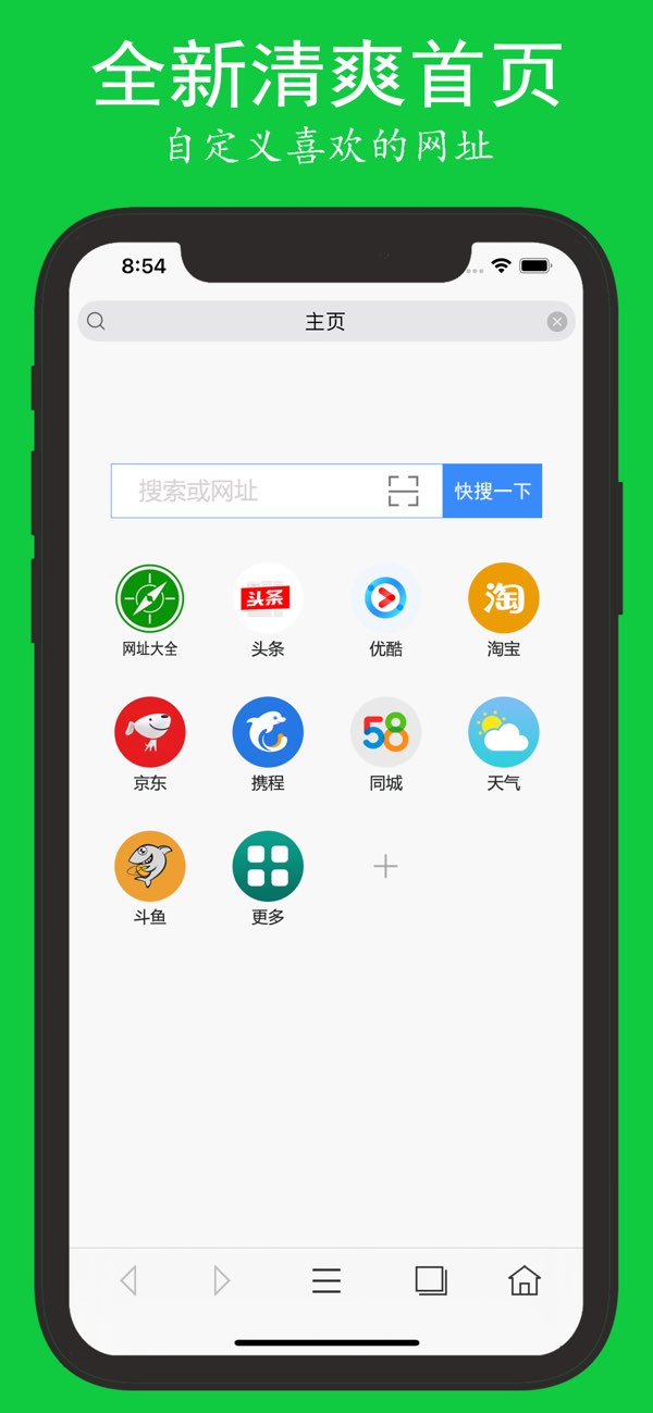 闪速浏览器截图