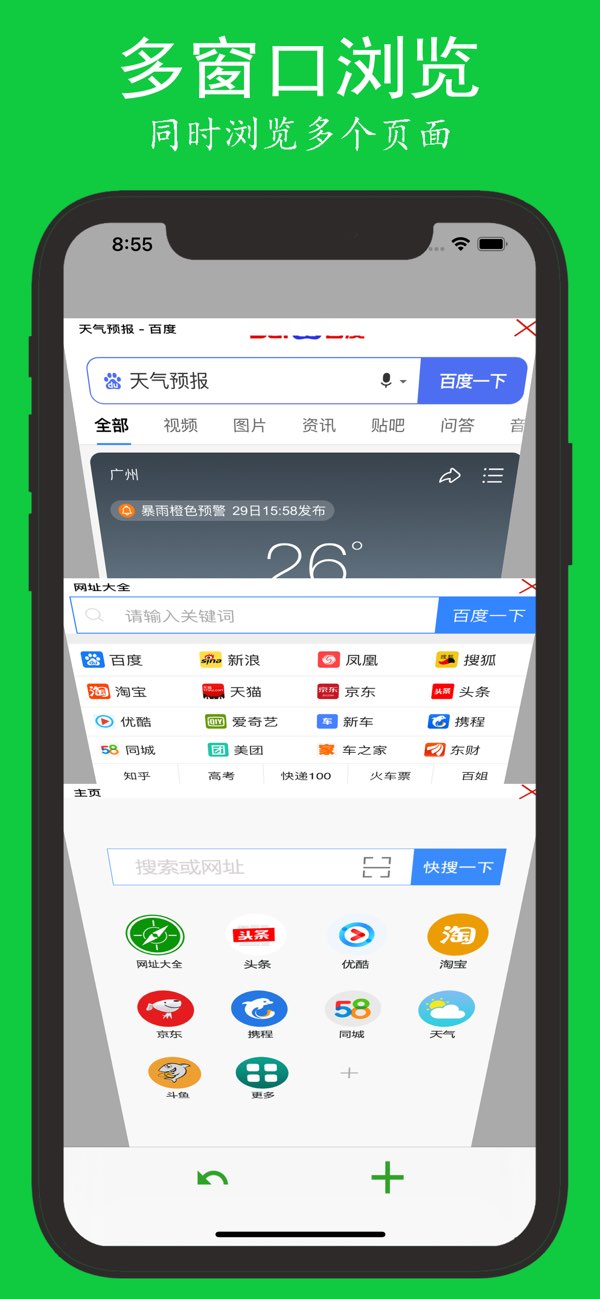 闪速浏览器截图