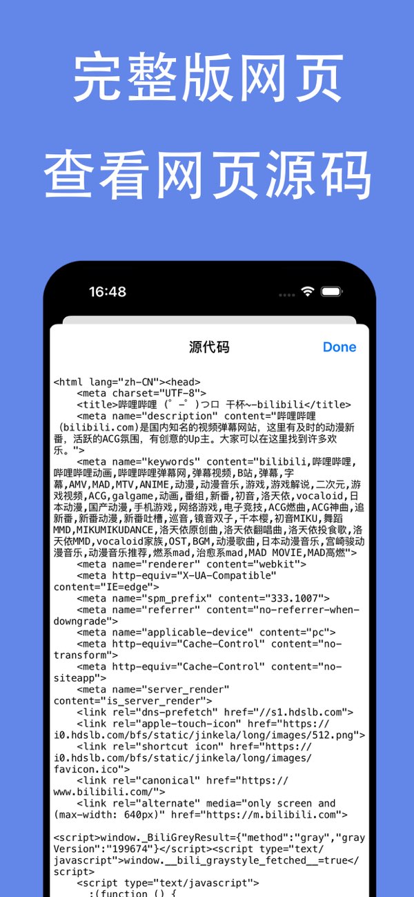 电脑版浏览器截图