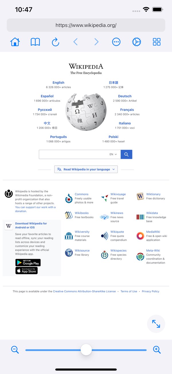 Zoomable截图