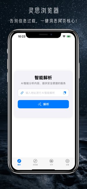 灵思浏览器截图