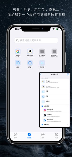 灵思浏览器截图
