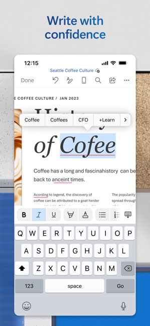 Microsoft Word截图