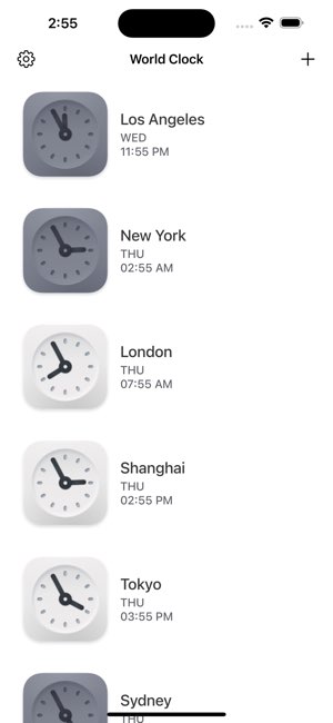 迷你时钟截图