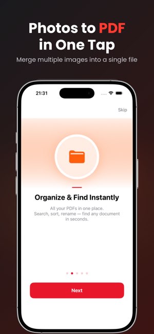 Photo to PDF Converter and Scanner截图