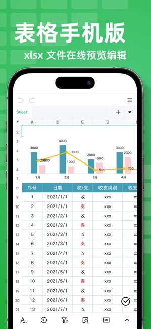 表格手机版截图