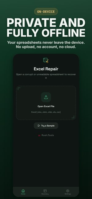 XLSX Repair截图