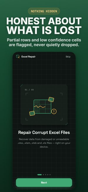 XLSX Repair截图