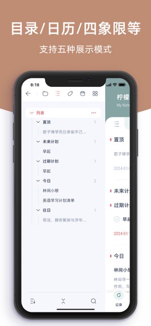 柠檬笔记截图