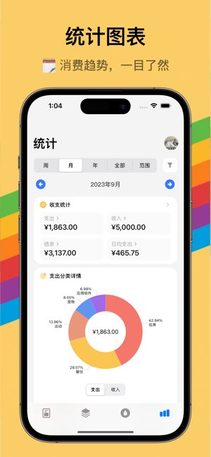 iCost记账截图