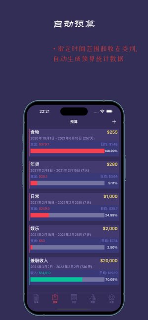 账·预算截图
