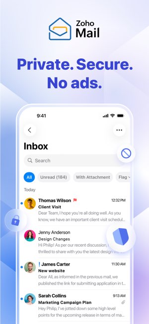 Zoho Mail截图