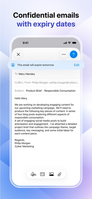 Zoho Mail截图