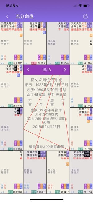 紫薇斗数截图
