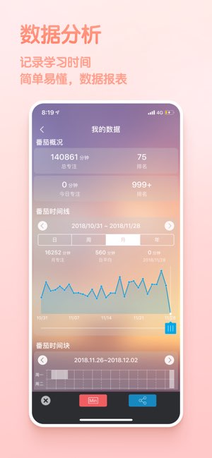 嘀嗒番茄钟截图