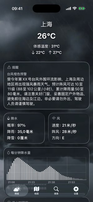 天气 +截图