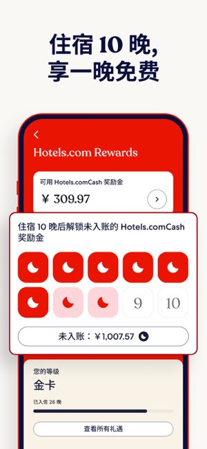 Hotels.com 好订网截图