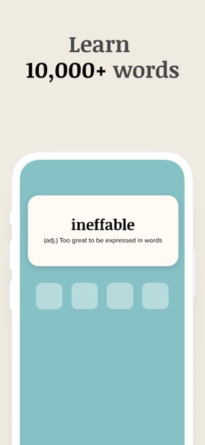 Vocabulary截图