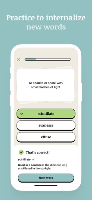 Vocabulary截图