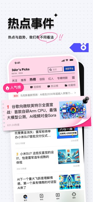 36氪截图