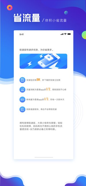 微博极速版截图