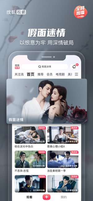 搜狐视频截图