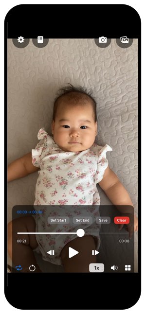 视频播放器-逐帧与循环截图