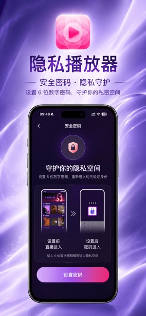 隐私播放器截图