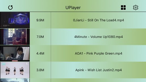 UPlayer截图