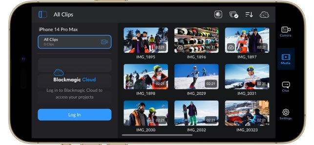 Blackmagic Camera截图
