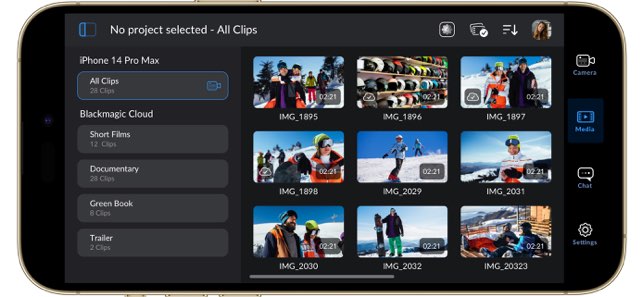 Blackmagic Camera截图