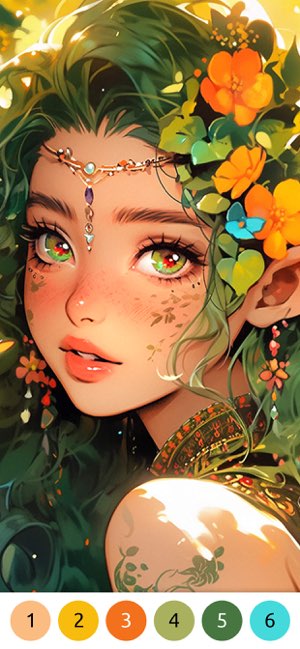 花花填色截图