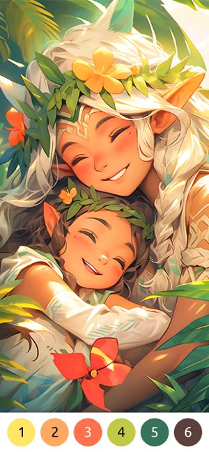 花花填色截图