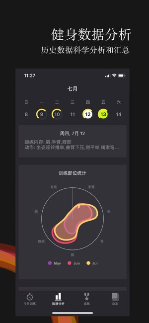 光芒健身截图