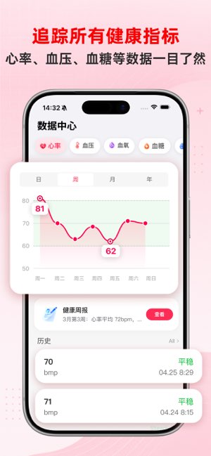 健康追踪记录仪截图