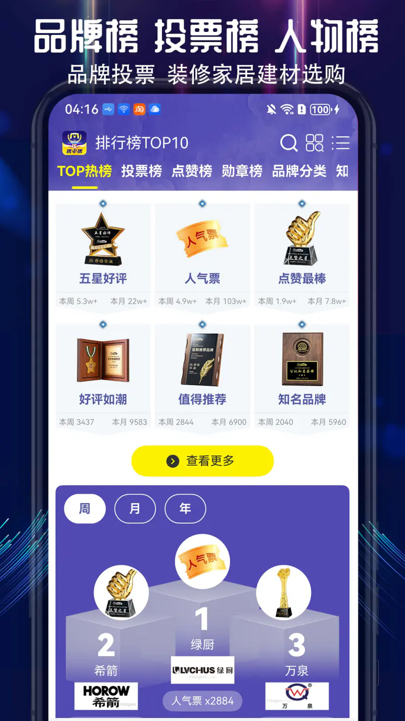 买购十大品牌排行榜: 品牌买购网APP查询十大品牌榜知识榜