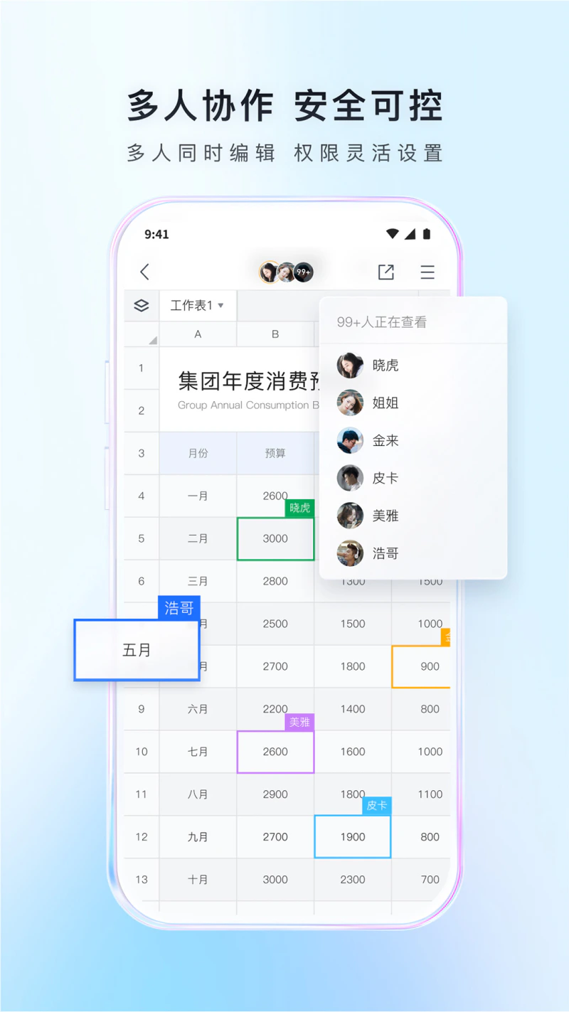 腾讯文档: 一款多人协作在线文档应用
