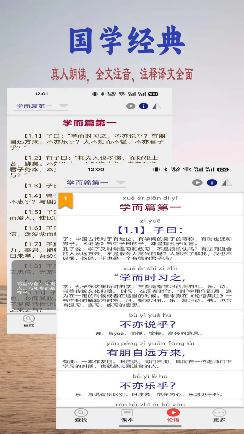 读书学写字: 读经典国学书，教你学写汉字。