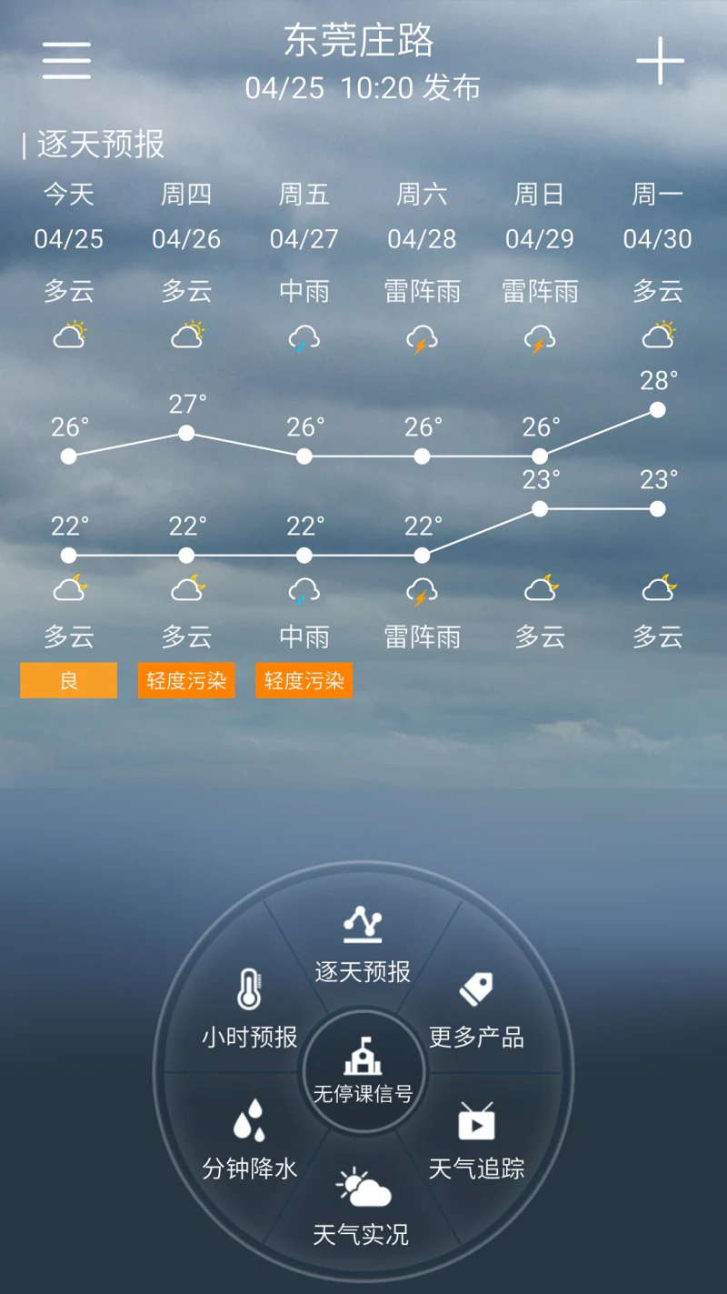 停课铃: 您的贴身天气助手“停课铃”。