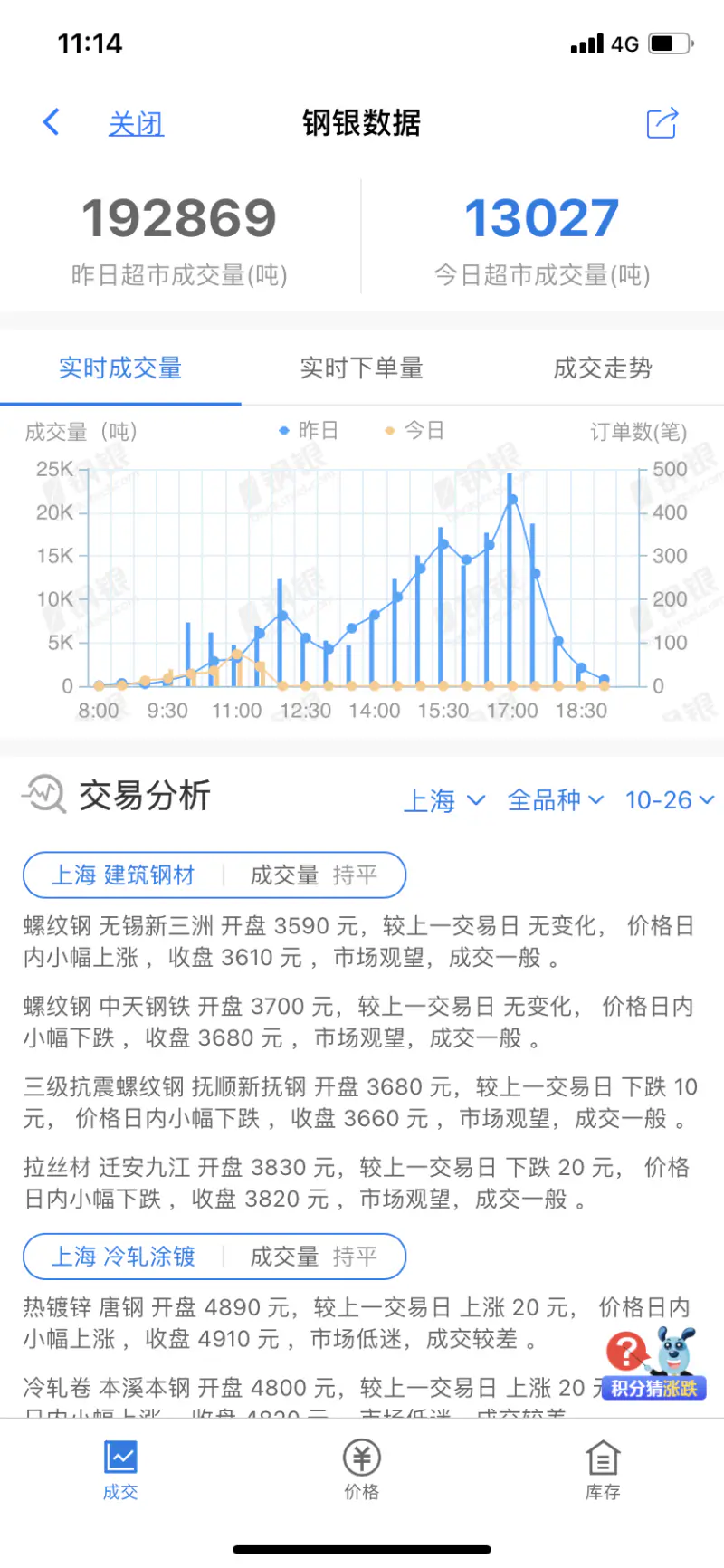 钢银助手: 移动端钢铁交易助手！！！